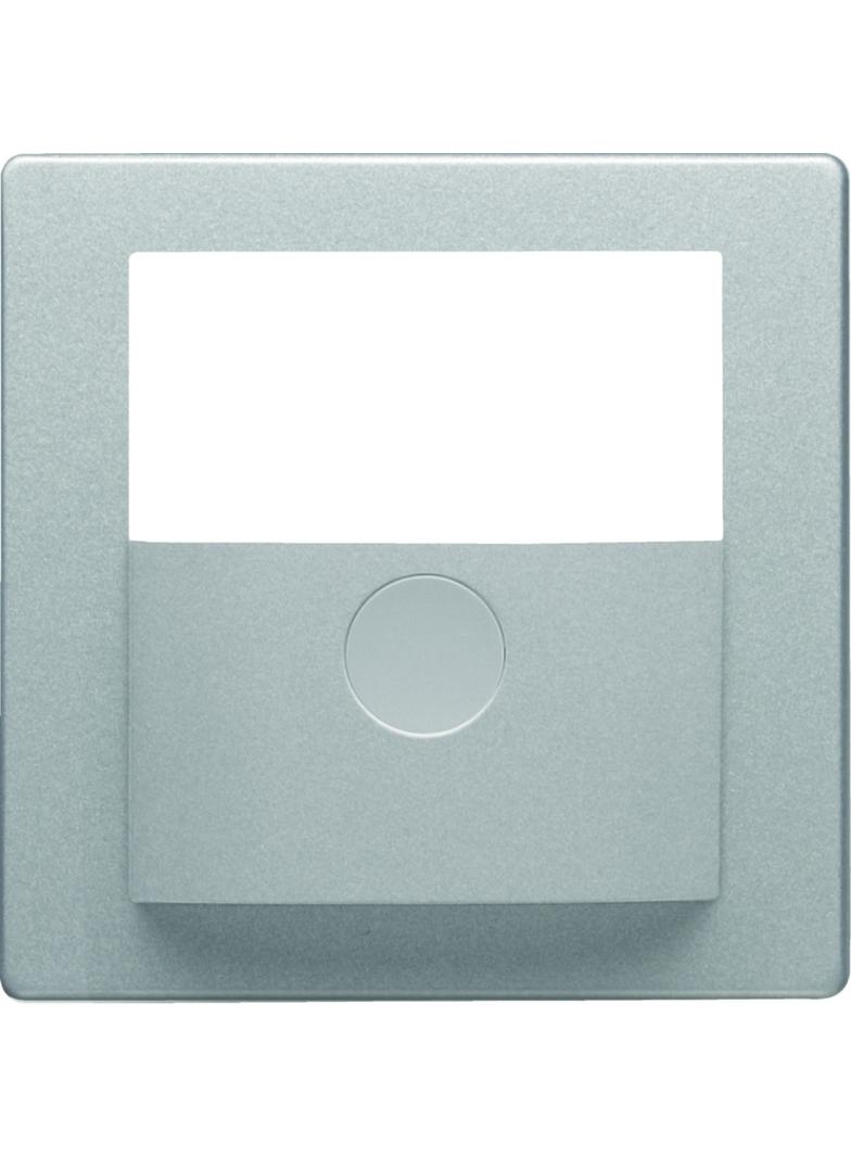 BERKER KNX e/s Q.x Płytka czołowa do modułu czujnika ruchu KNX aluminium aksamit lakierowana. 80960421 HAGER