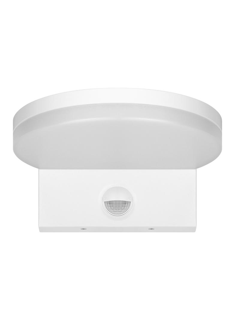 ASPEN LED 15W, oprawa ogrodowa z czujnikiem ruchu PIR, 1300lm, IP65, 4000K, biała AD-OP-6604WLPMR4 ORNO