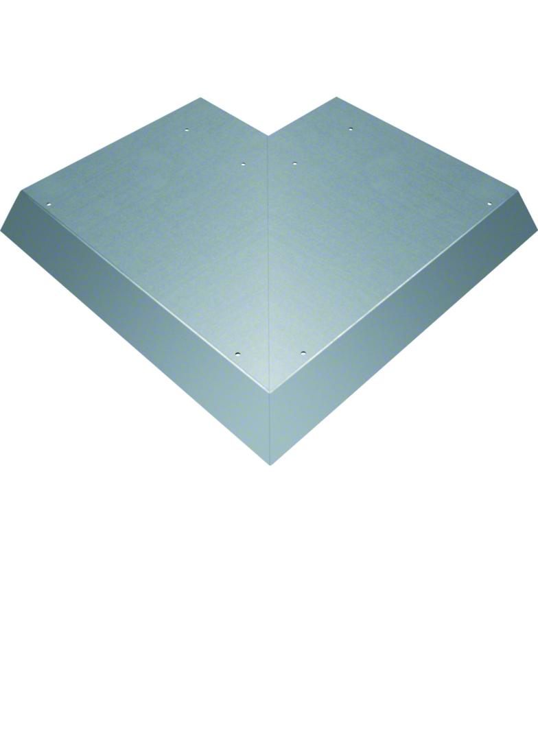 tehalit.AK Pokrywa kanału napodł Kąt zew przedł 1-str skos dł. 800mm 400x70 stal AKBA4000701V HAGER