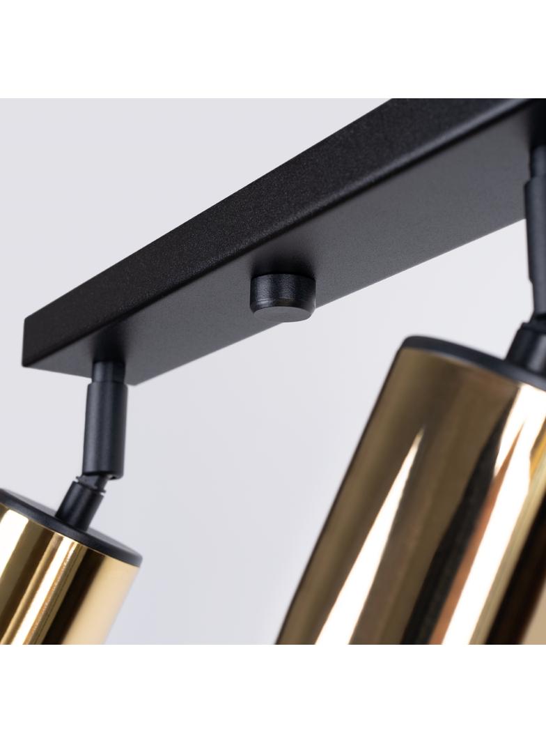 Plafon WINX 4L czarny/złoty