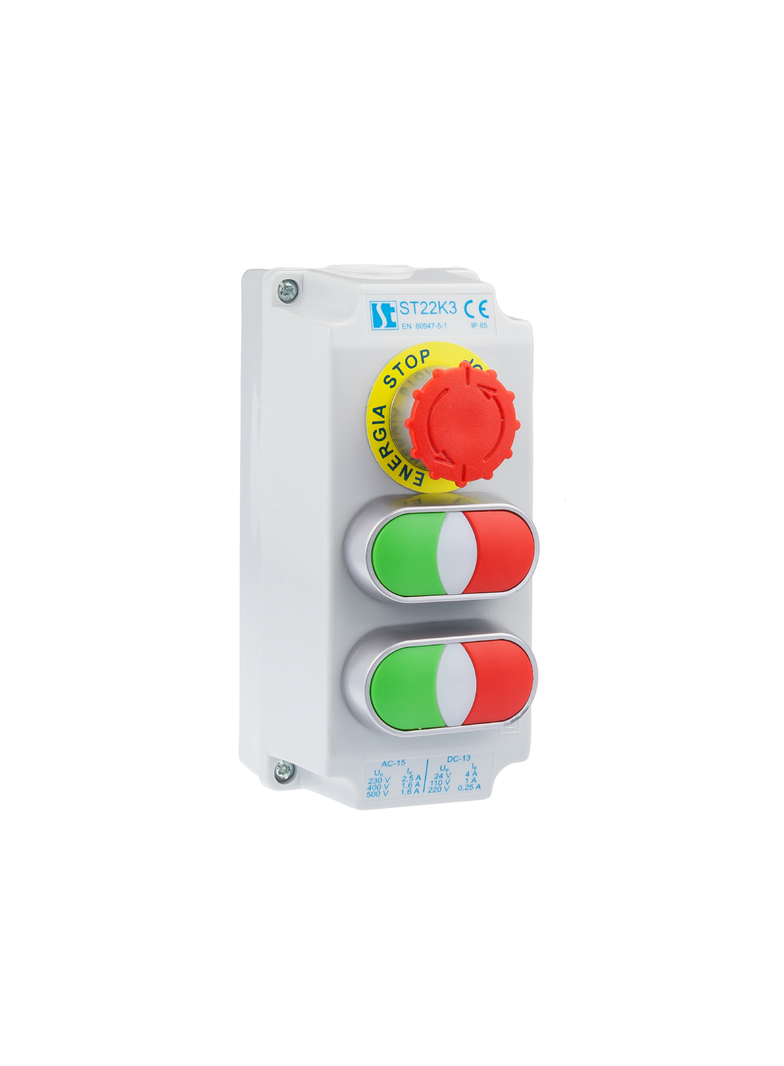 KASETA KOMPLETNA 3-OTWOROWA  NAP B,2KLZ/C,2KLZ/C I 1 DŁ.M20