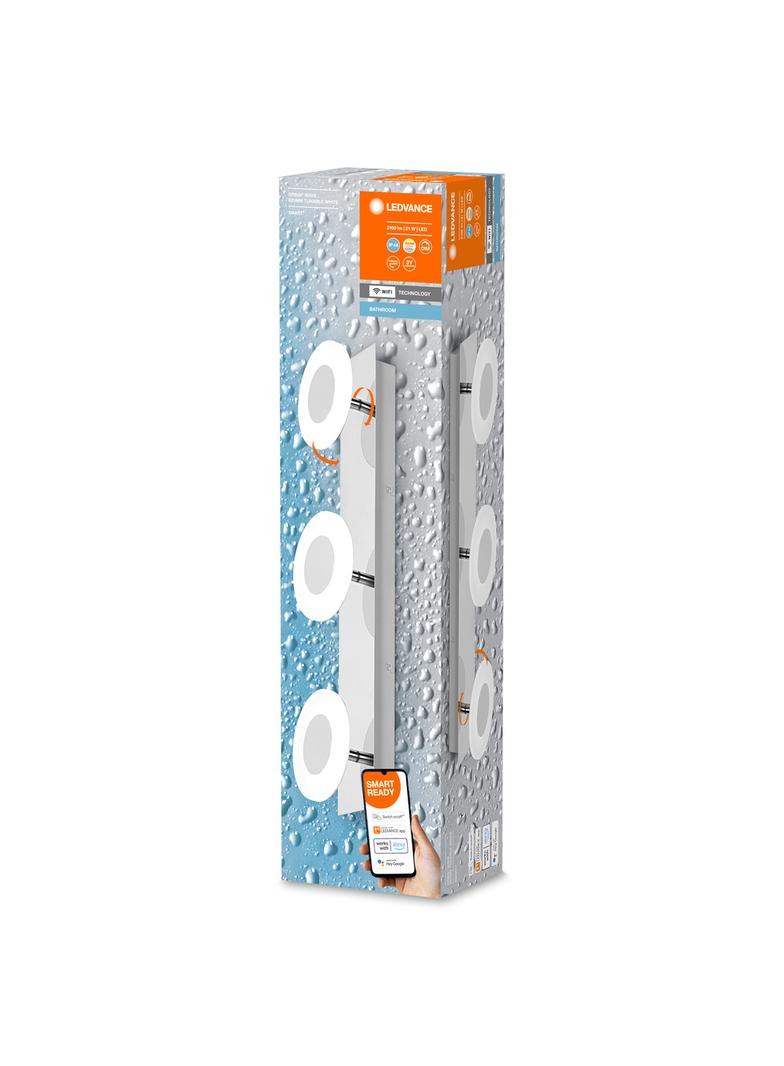 Oprawa SMART+ WIFI ORBIS WAVE 520 IP44 TW CR