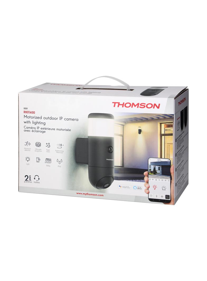 Kamera monitoringu Thomson RHEITA100 z oświetleniem Wi-Fi funkcją nagrywania dźwięku detekcją ruc TH