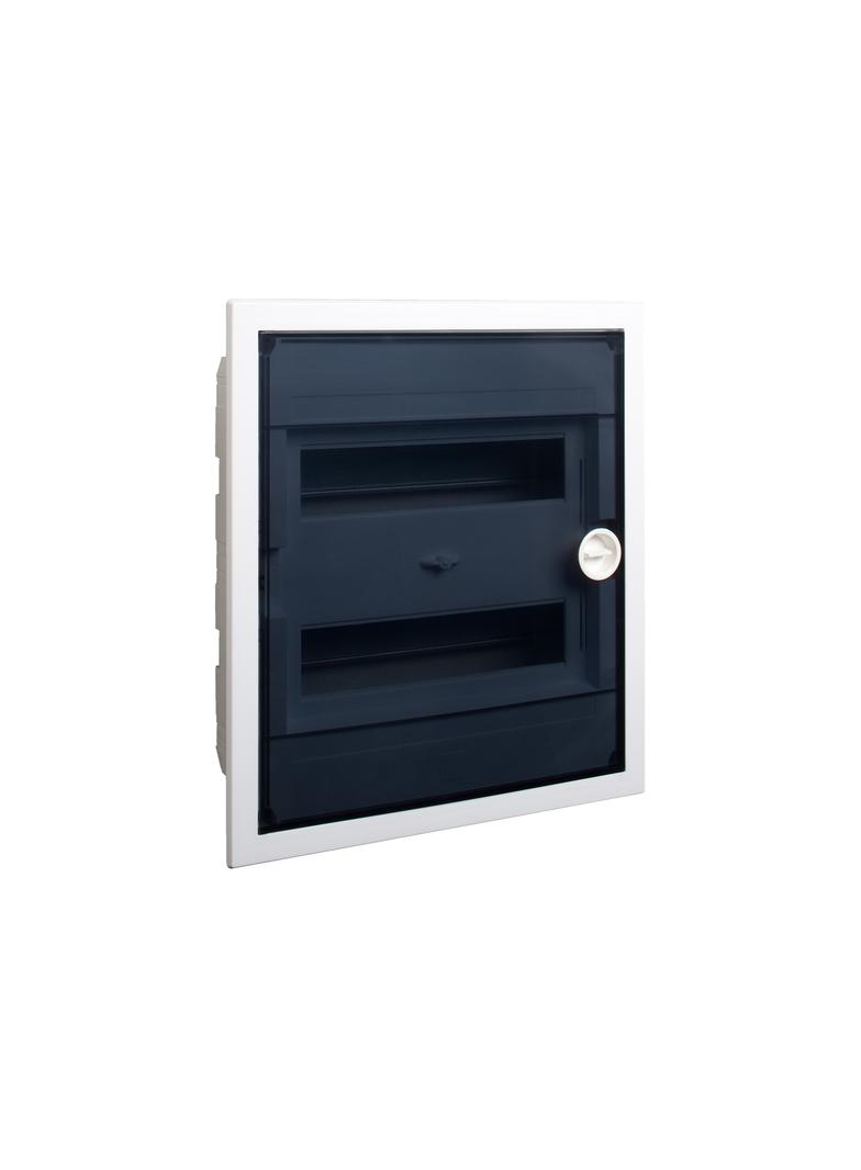 PXF 36T Plastikowa obudowa instalacyjna płaska przezroczyste drzwi podtynkowa IP40 3 rzędy 3x1 101531 NOARK