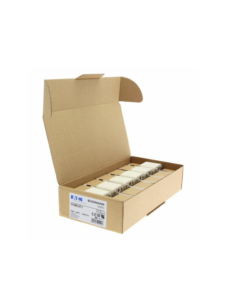 500A 690V 1*KN/110 aR INDICATOR FUSE Wkładka szybka 500A AC 690V compact DIN 1 45x58x134 m 170M3271
