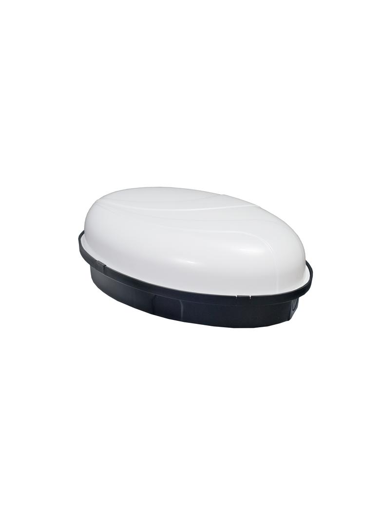 Oprawa oświetleniowa PUMA oval czarna 60W / PL 11, IP 65, odporna na UV,mleczna  NOWOŚĆ