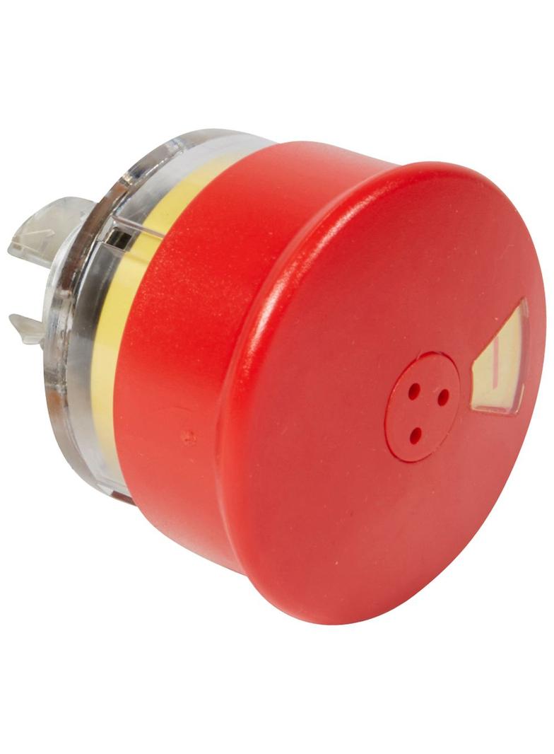 OSMOZ GŁÓWKA STOP AWARYJNA (PRZYCIŚNIJ - CIĄGNIJ), CZERWONA O54, BEZ PODŚWIETLENIA EN 418, Legrand