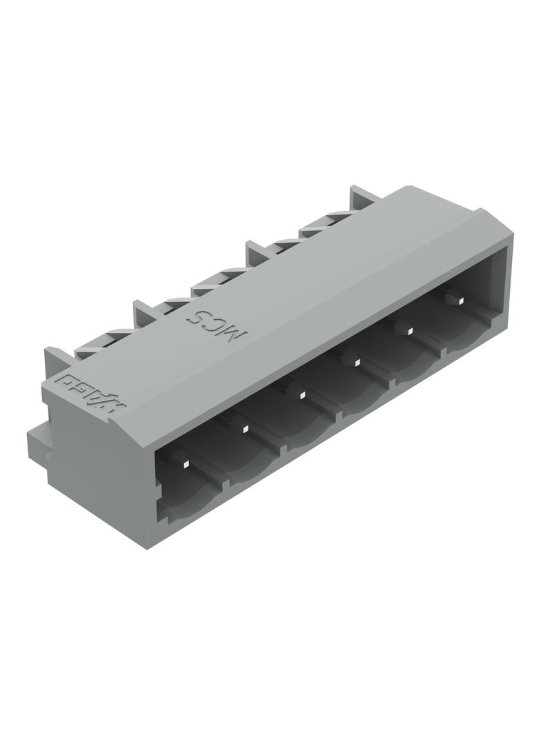MCS-MIDI Classic wtyk 6-bieg. czarny raster 5 mm /100szt./ WAGO