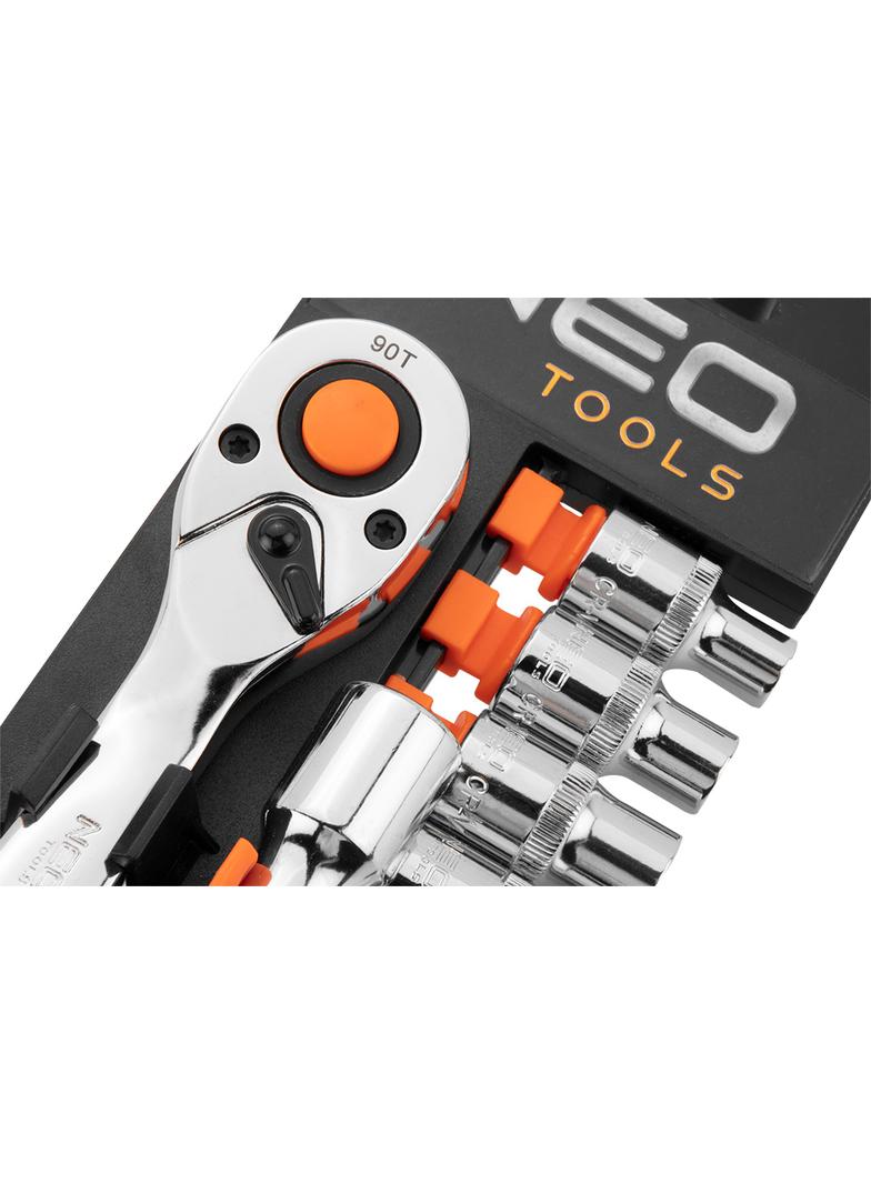 Klucze nasadowe 3/8", zestaw 12 szt.