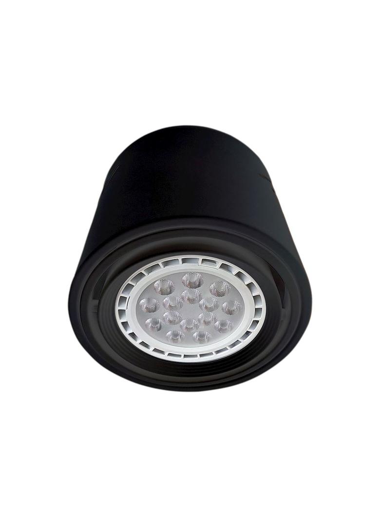 Milagro plafon techniczny Tubo Black 12W AR111 ML227