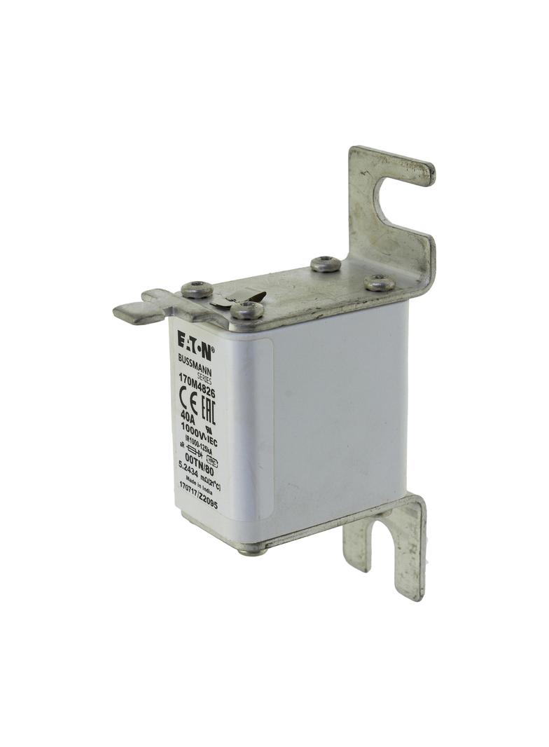 40A 1000V 00TN/80 aR INDICATOR FUSE Wkładka szybka 40A AC 1000V rozmiar 00 30x47x98 mm aR D 170M4826