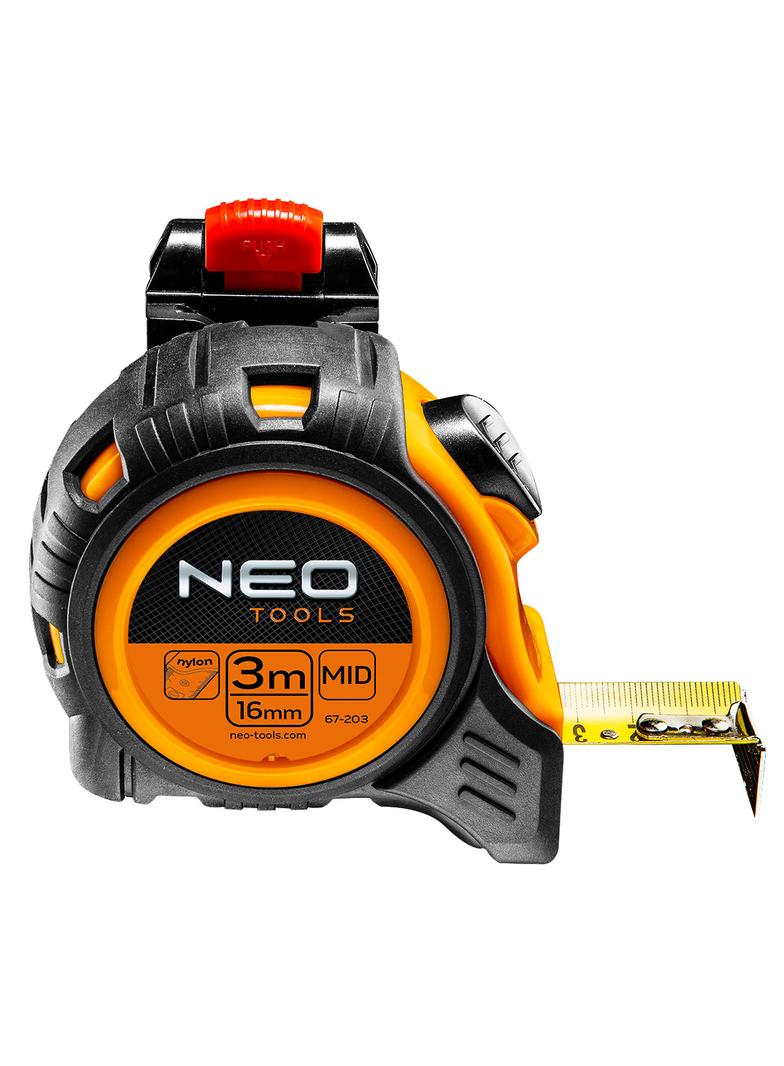 Miara zwijana stalowa 3 m x 16 mm, autostop, zaczep