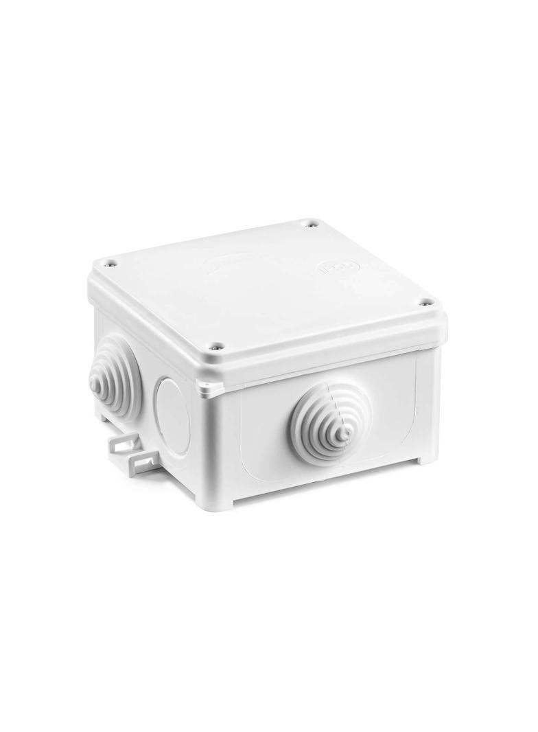 N90x90 Puszka naścienna dławnicowana 93 x 93 x 55mm biały  SIMET