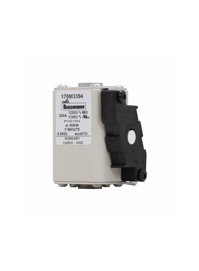 FUSE 200A 1250V 1*BKN/75 AR CU Wkładka szybka 200A AC 1250V rozmiar 1 45x59x75 mm aR 170M3394 EATON