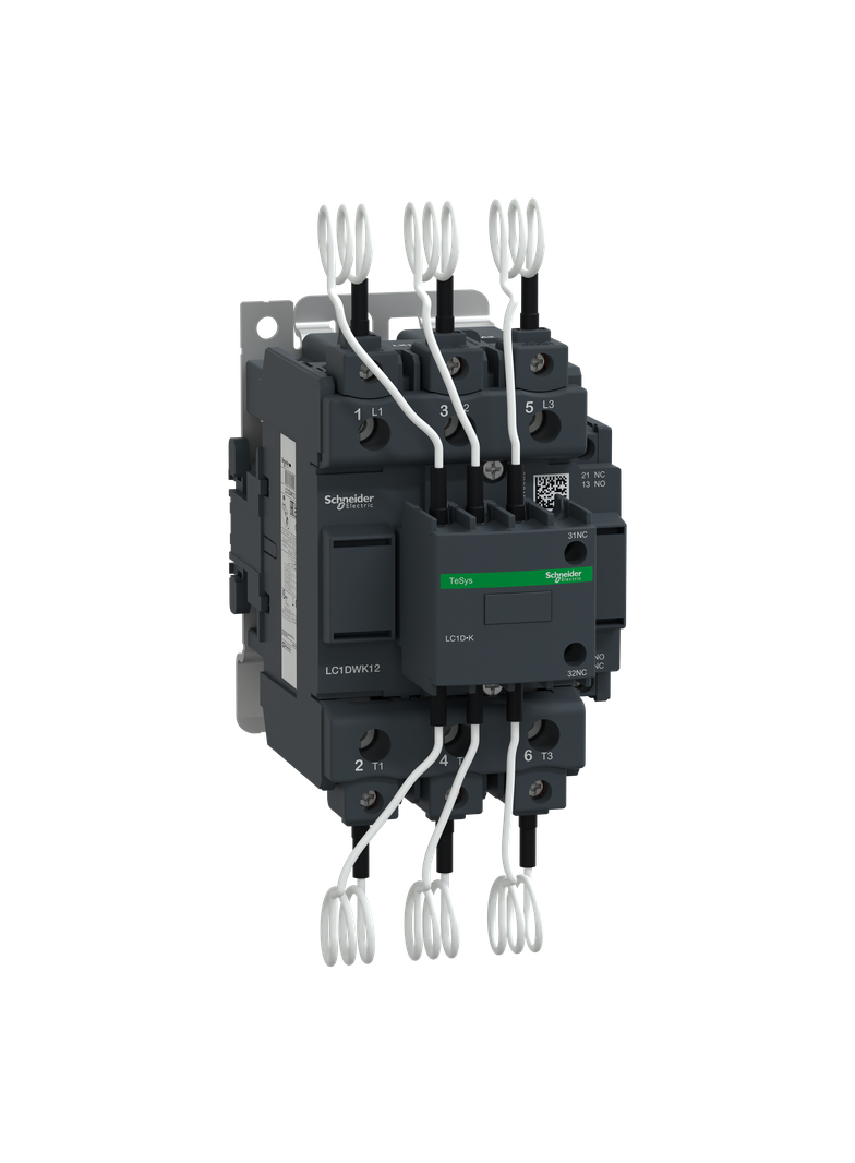 Stycznik do baterii kondensatorów TeSys D 60kvar 3P cewka 220VAC