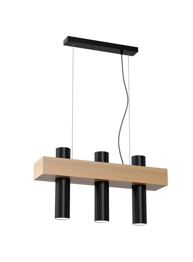 lampa wisząca West Black 3xGU10 MLP5510 Milagro