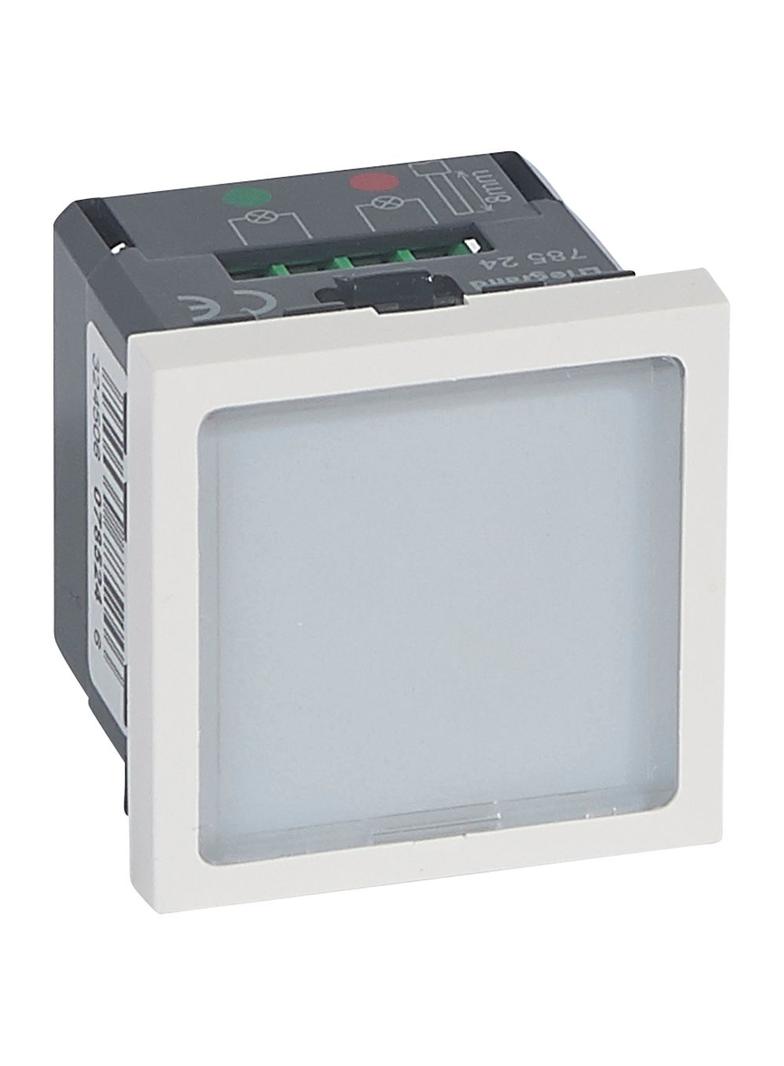 Mosaic Sygnalizator Świetlny Led 1W- 2 Moduły Zielony/Czerwony 230V 078524 LEGRAND