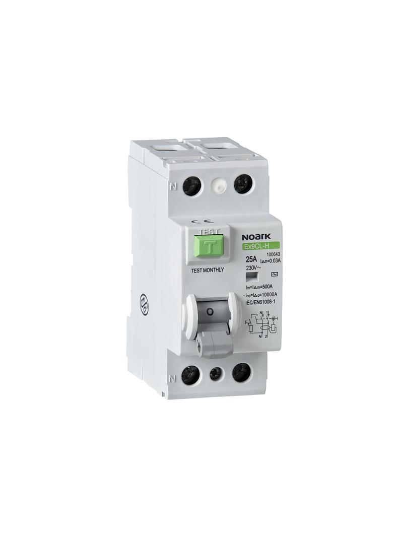 Ex9CL-100 Wyłącznik różnicowoprądowy 10kA 2P 100A 100mA typ S+A 100731