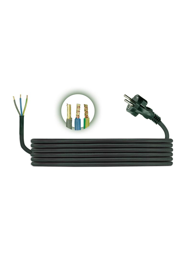 Przewód przyłączeniowy H05RR F 3x1 - 1,5m