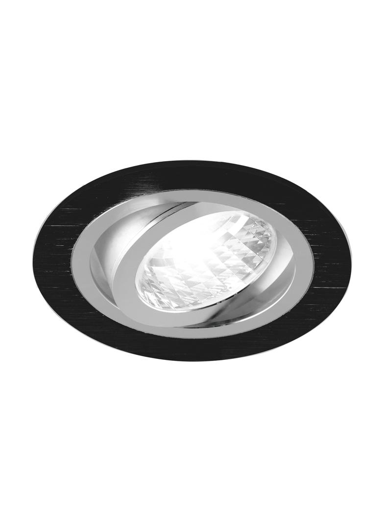 Sufitowa oprawa punktowa ALUM C BLACK/CHROME