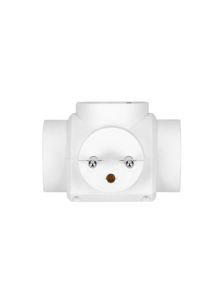 Rozgałęźnik 3x2P+Z, biały OR-AE-13184 ORNO