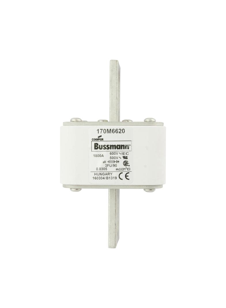 FUSE 1800A 600V 3FU/90 AR UR Wkładka szybka 1800A AC 600V rozmiar 3 76x92x135 mm aR IEC UL 170M6620