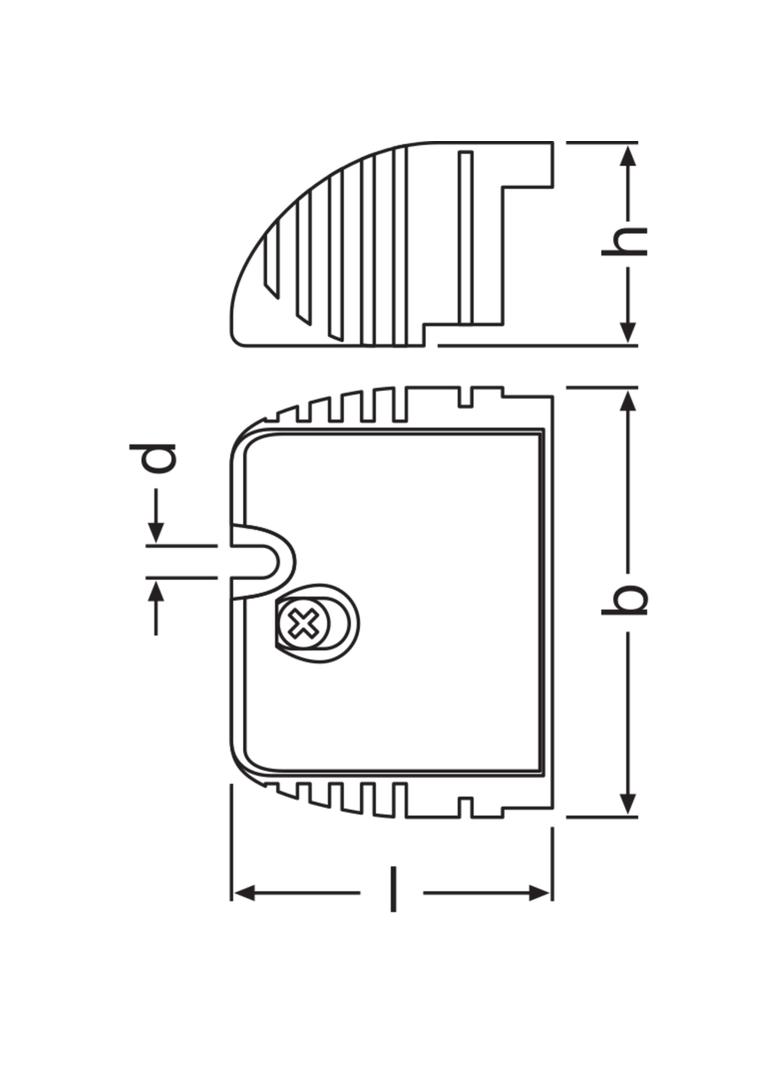 Zasilacz OT CABLE CLAMP F-STYLE