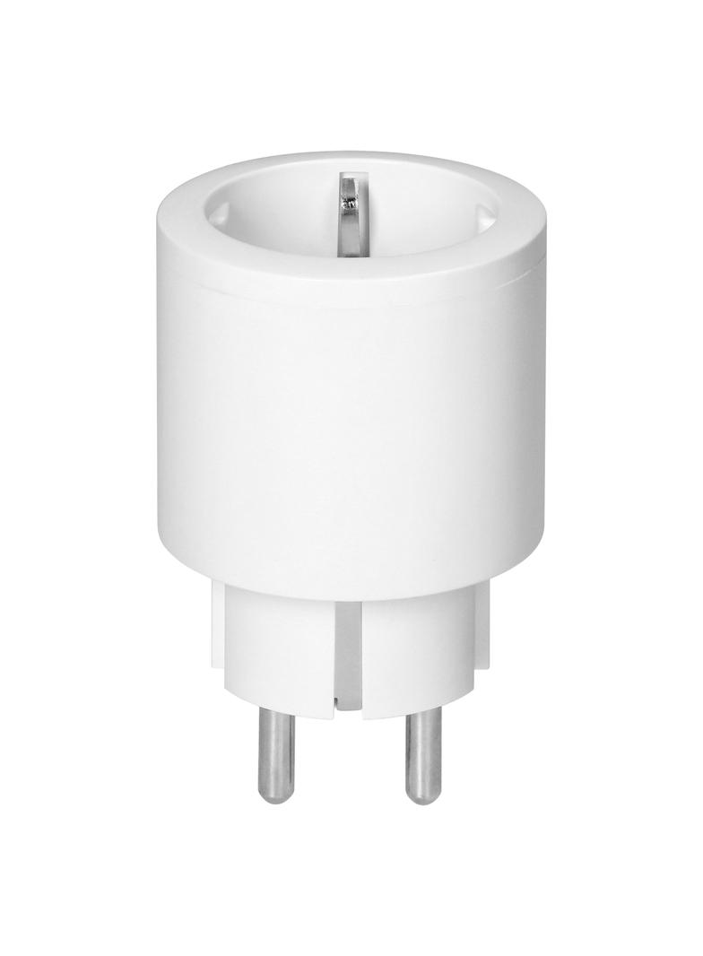 Gniazdo bezprzewodowe Tuya Smart Wi-Fi, Schuko, białe