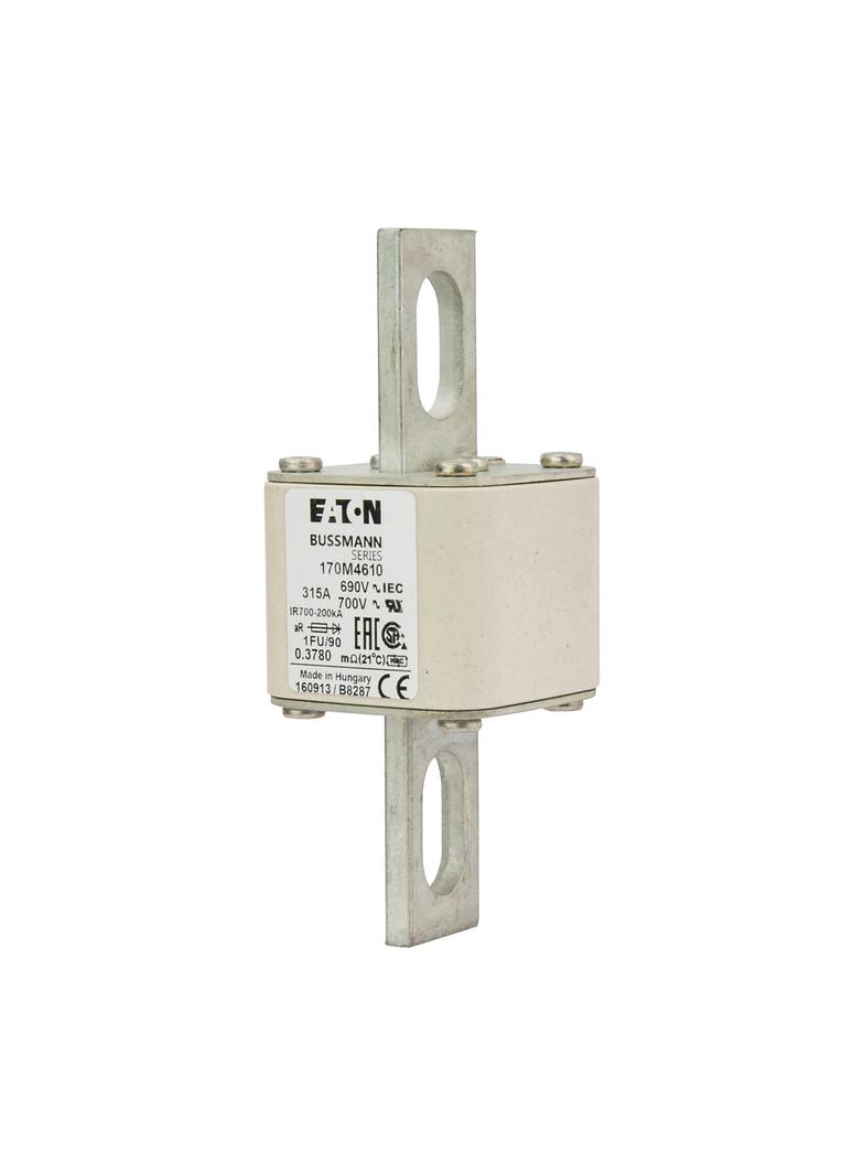 FUSE 315A 690V 1FU/90 AR UC Wkładka szybka 315A AC 690V rozmiar 1 53x69x136 mm aR IEC UL, 170M4610 E