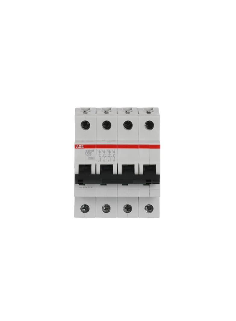 S204M-D32 Wyłącznik nadprądowy 10kA 4P D32A 2CDS274001R0321 ABB