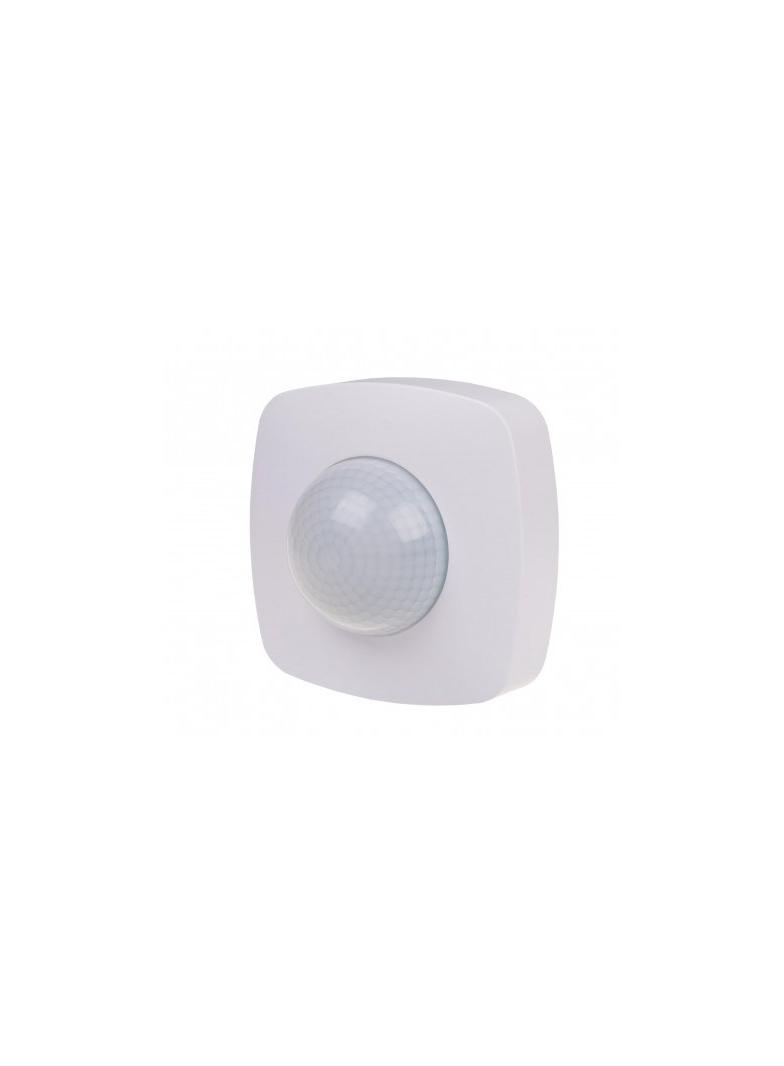 Czujnik ruchu PIR z funkcją obecności sufitowy 360st 10A 230V biały DR-09 F&F