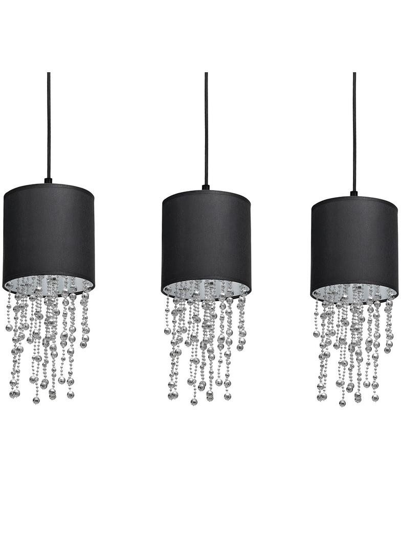 lampa wisząca Almeria 3xE27 czarna MLP64300 Milagro