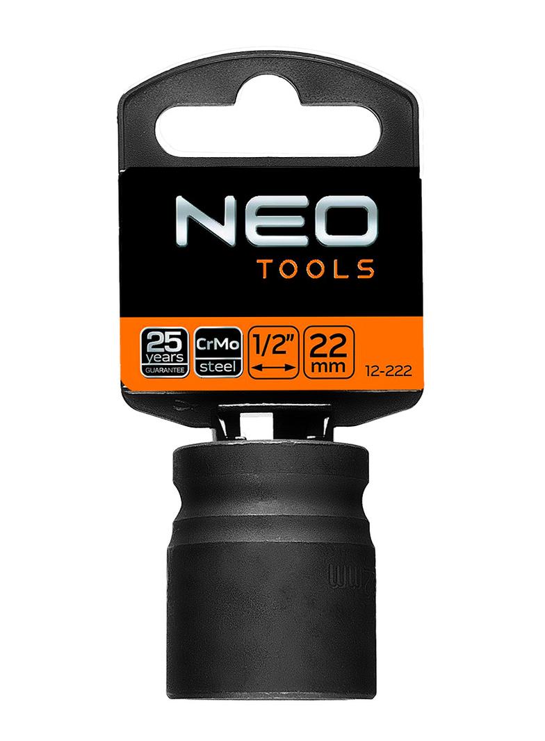 Nasadka udarowa 1/2", 22 x 38mm, Cr-Mo