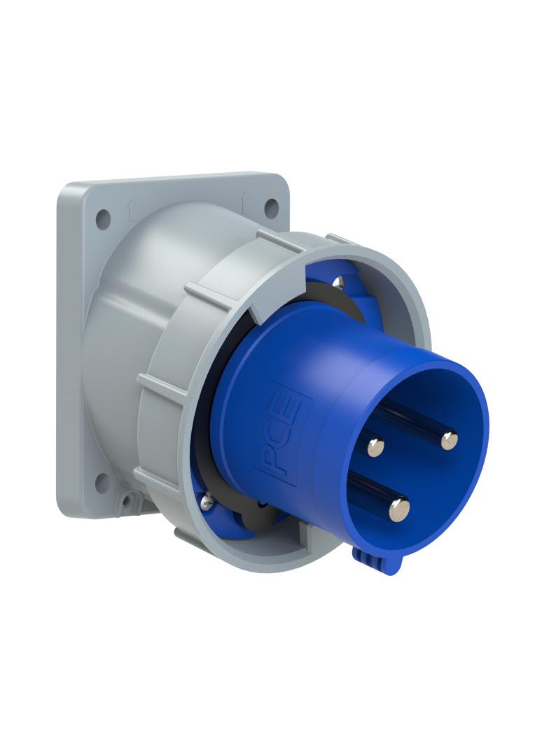 WTYCZKA TABL.SKOŚNA 63A 3P 230V IP67 733-6 PCE