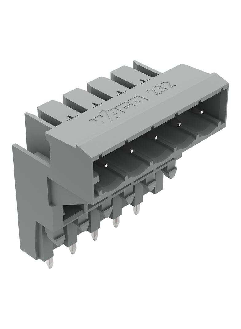 MCS-MIDI Classic wtyk podwyższony 5-bieg. szary raster 5 mm /100szt./ WAGO