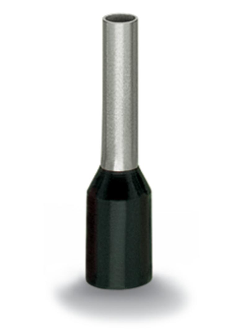 tulejka 1,5 mm2 czarna dł. 10 mm