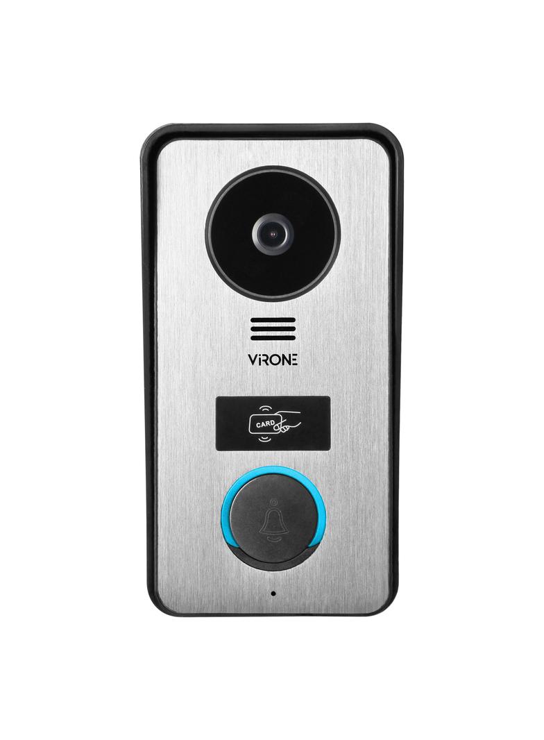 Wideodomofon domofon FULL HD 7 cal polskie menu czytnik RFID daszek furtka + brama CETI VDP-60FHD ORNO