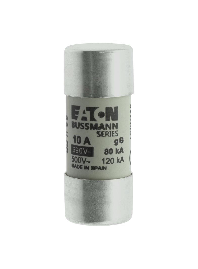 CYLINDRICAL FUSE 22 x 58 10A GG 690V AC Wkładka cylindryczna 22 x 58mm 10A GG 690V AC C22G10 EATON