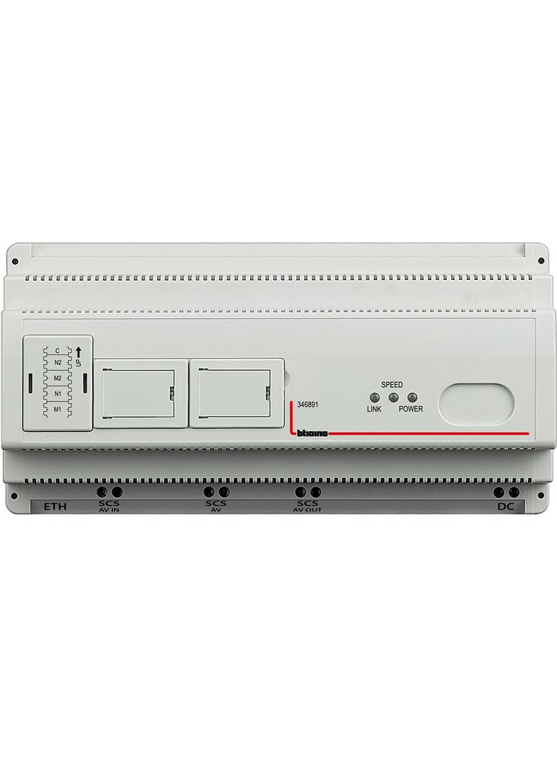 INTERFEJS MIĘDZYSYSTEMOWY IP / 2-PRZEWODOWY, Bticino