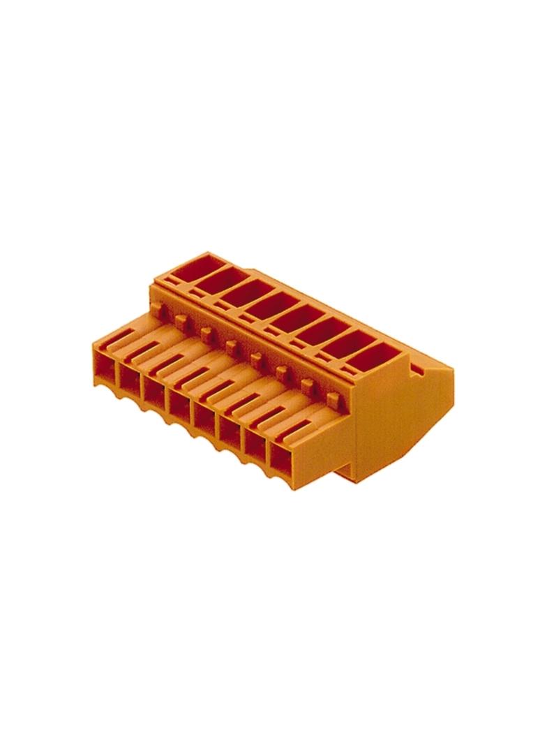 BL 3.50/08/90 SN OR BX Wtyk PCB (złącze wiązki), 3.50 mm, Liczba biegunów: 8, Przyłącze z jarzmem /66szt./ 1638610000 WEIDMÜLLER