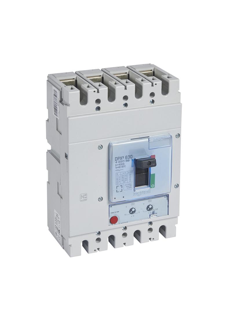 Wyłącznik DPX3 630 Tm 3P+N/2 400A 70Ka 422039 LEGRAND