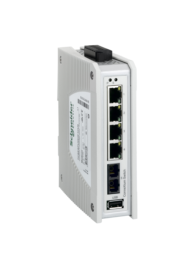 Switch niezarządzalny – 4TX/1FX-MM