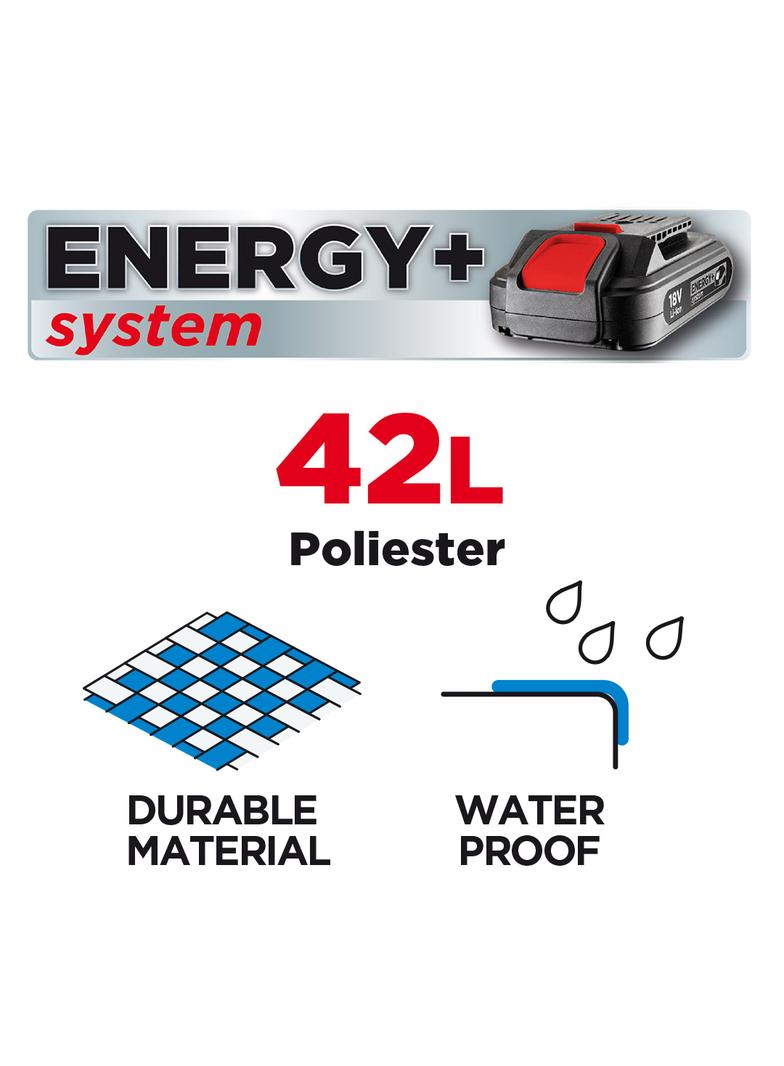 Duża torba na kółkach z rączką Energy+