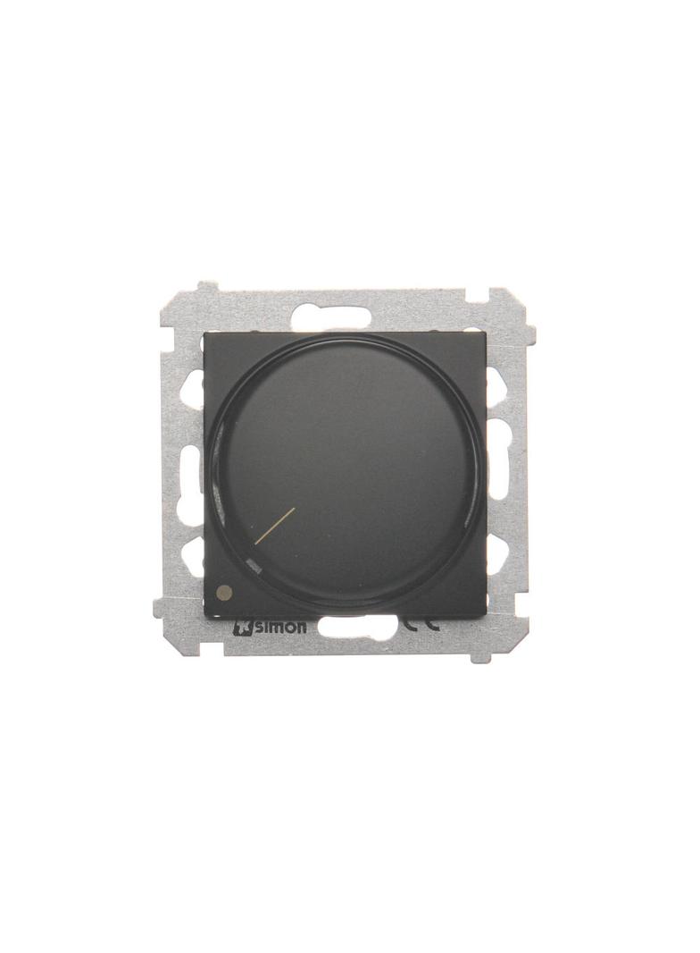 Simon 54 Ściemniacz obrotowy dwubiegunowy do LED ściemnialnych 230V 5-215W czarny *Wymagana instalac