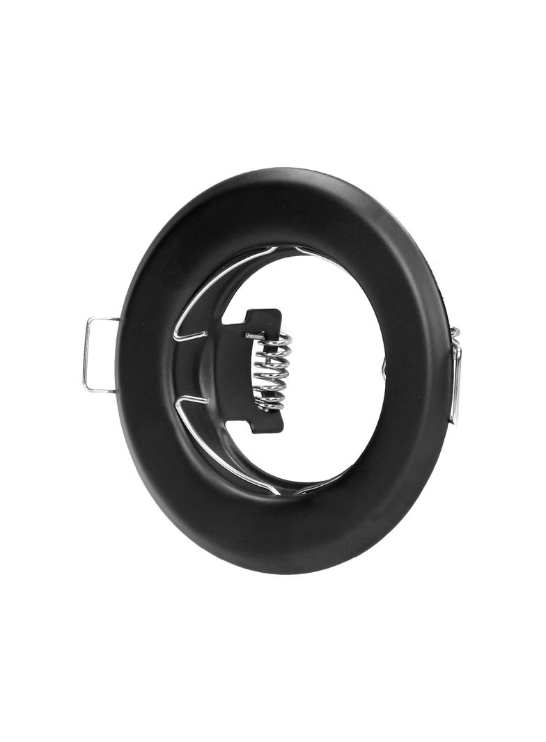 SUTRI RC ramka dekoracyjna oprawy punktowej, MR16/GU10 max 50W, okrągła, stała, czarna AD-OD-6175/B ORNO