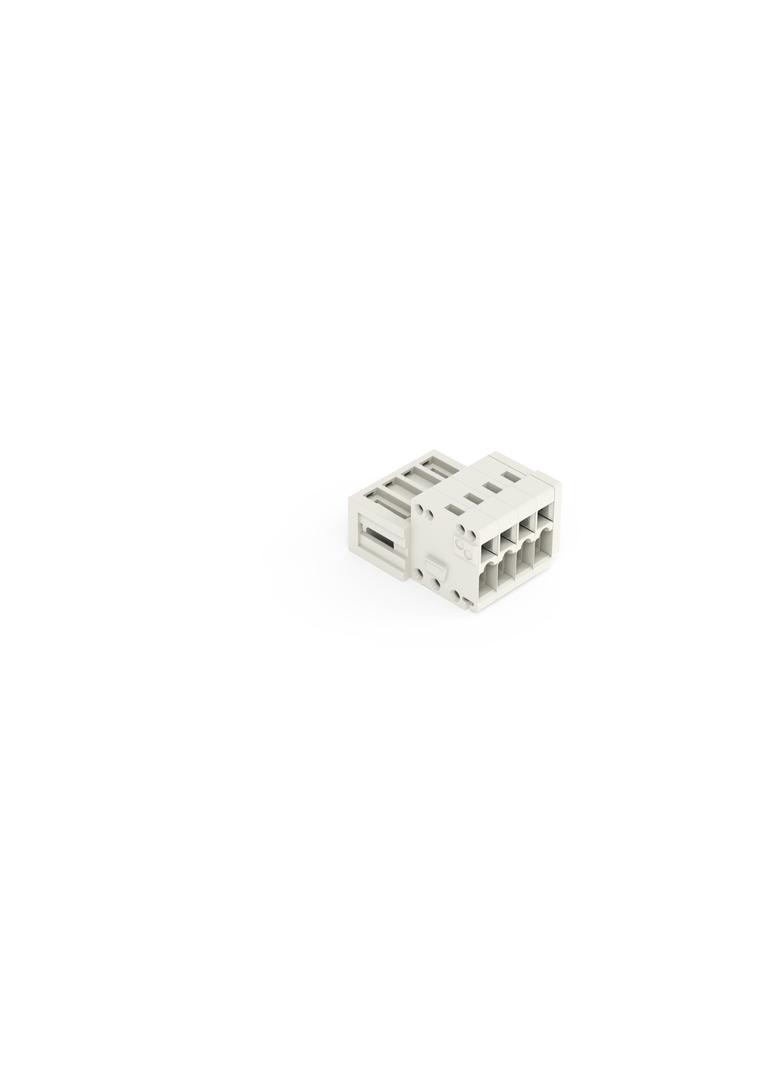 MCS-MINI Classic wtyk 4-bieg. j-szary raster 3,5 mm /100szt./ WAGO