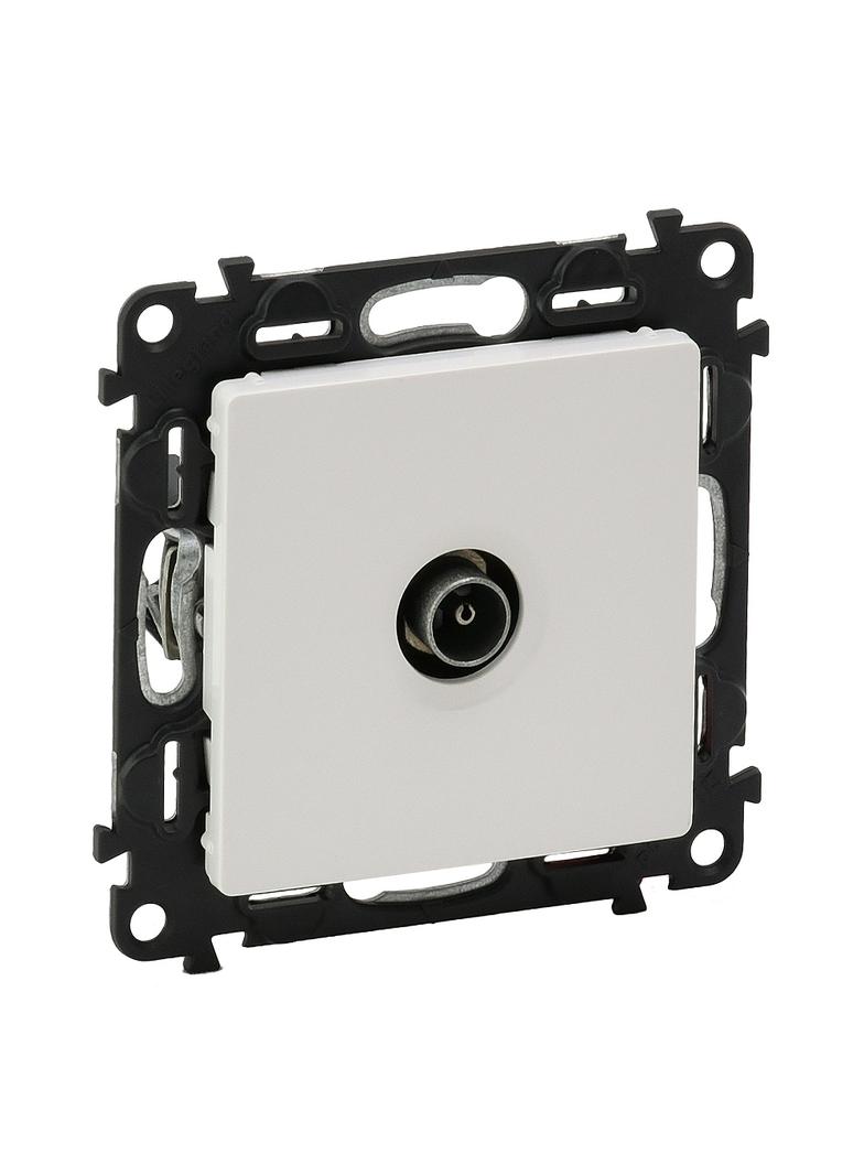 VALENA LIFE GNIAZDO TV ZAKOŃCZENIOWE BIALE , Legrand