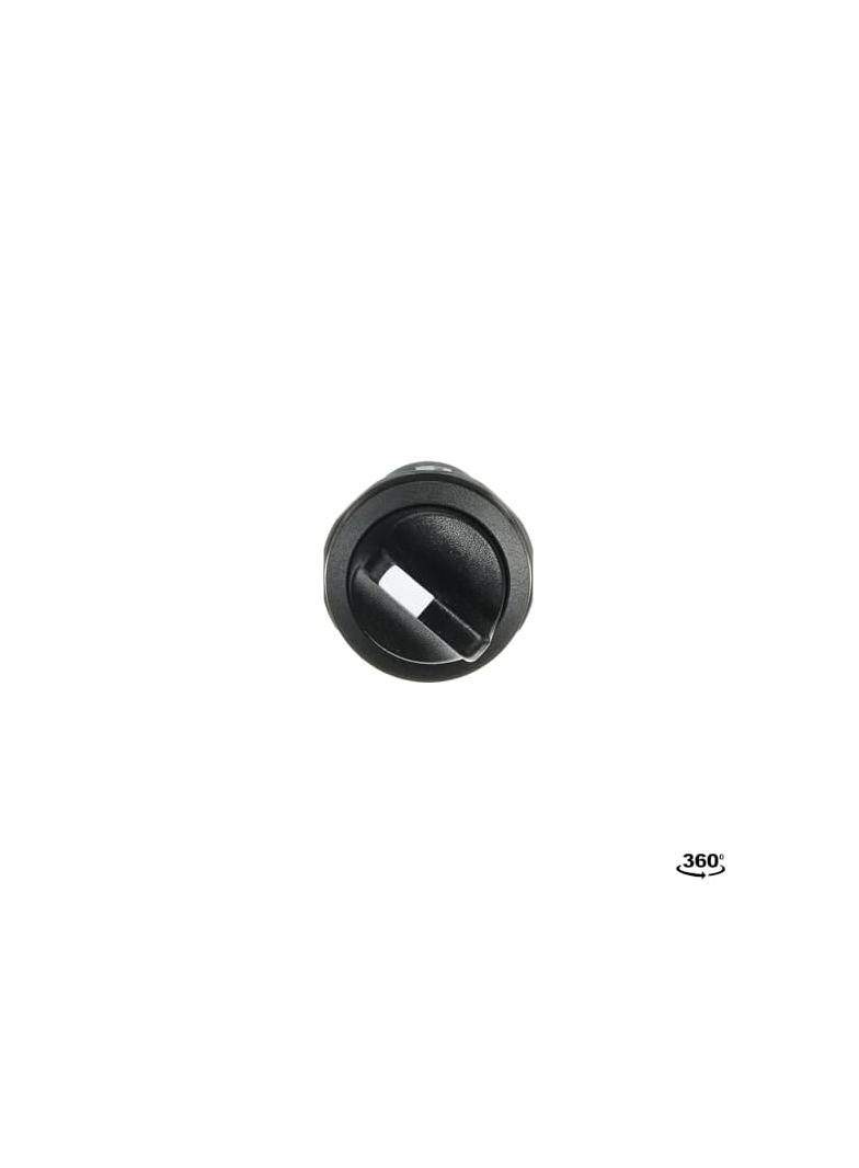 Przełącznik obrotowy 2poz.2NO czarny C2SS1-10B-20