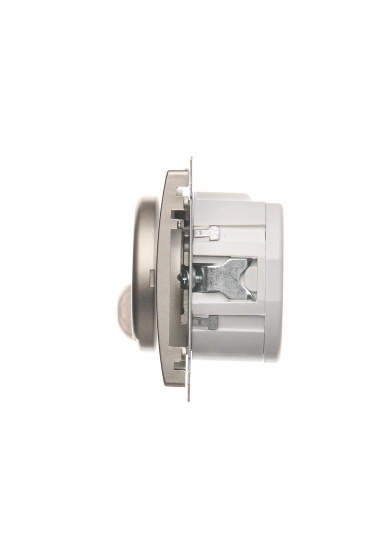 Simon Basic Łącznik z czujnikiem ruchu z przekaźnikiem z zabezpieczeniem 8(2) A 230V satynowy *Wymag