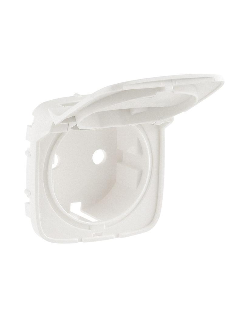 VALENA ALLURE - PLAKIETKA PERŁOWA GNIAZDA POJEDYNCZEGO SCHUKO 2P+Z Z KALPKĄ, Legrand